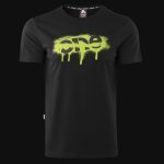 Herren Slim-Fit T-Shirt Schwarz - SPR - EL