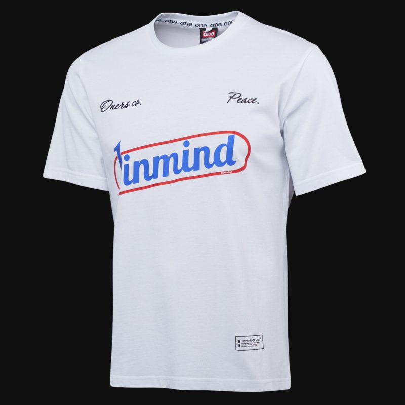Herren T-Shirt weiß - 1INMIND CO - 02
