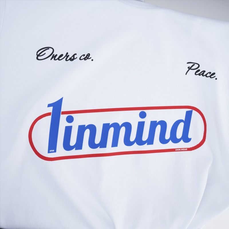 Herren T-Shirt weiß - 1INMIND CO - 03