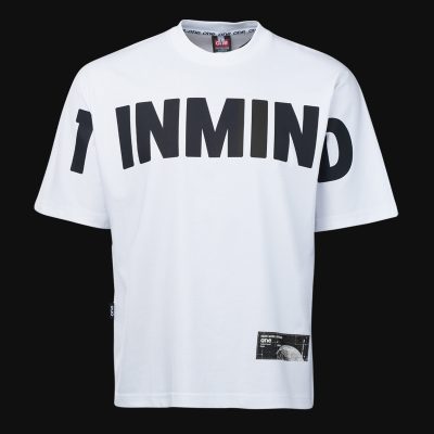 Herren Hyper Oversized T-Shirt - 1INMIND White