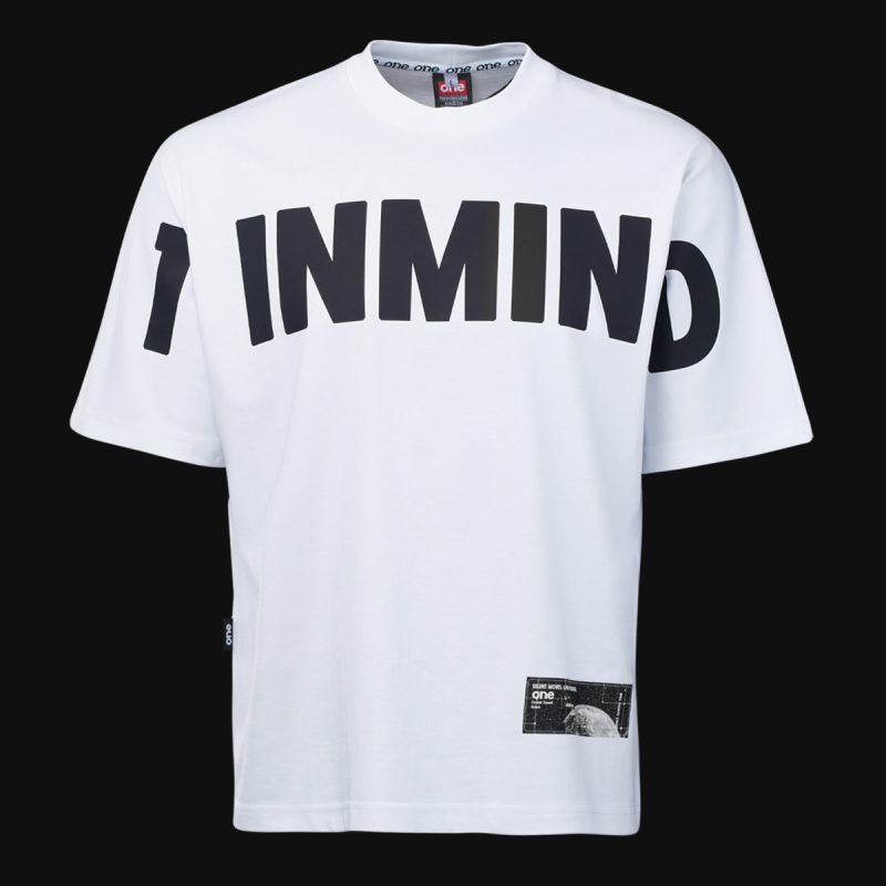 Herren Hyper Oversized T-Shirt - 1INMIND White