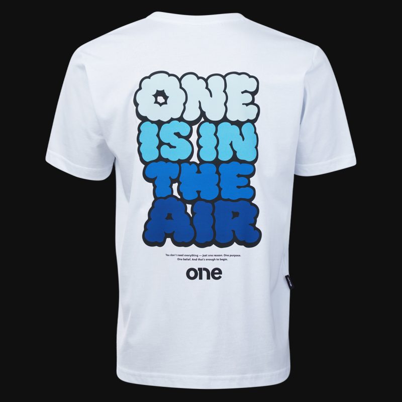 Herren Regular-Fit T-Shirt weiß - Air One