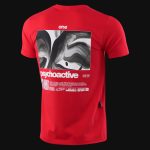 Herren Slim-Fit T-Shirt rot - Psychoactive