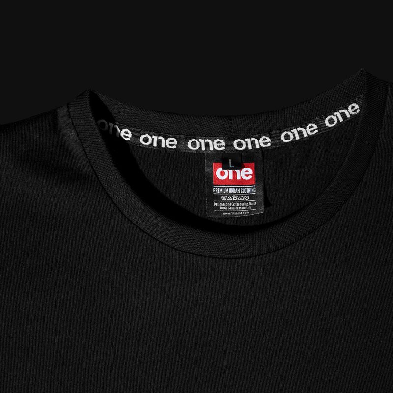 Herren Slim-Fit T-Shirt - Box One Black - 02