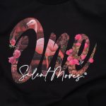 Damen T-Shirt Scwarz Flamingo Whisper - 02