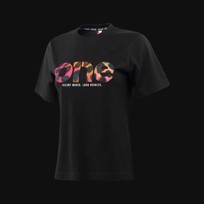 Damen T-Shirt Scwarz Wild One - 03