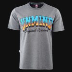 Herren Premium T-Shirt Grau - Silent Heat V.02