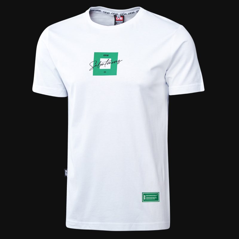 Herren Slim-Fit T-Shirt weiß - BGO - 03
