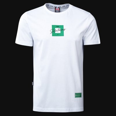 Herren Slim-Fit T-Shirt weiß - BGO
