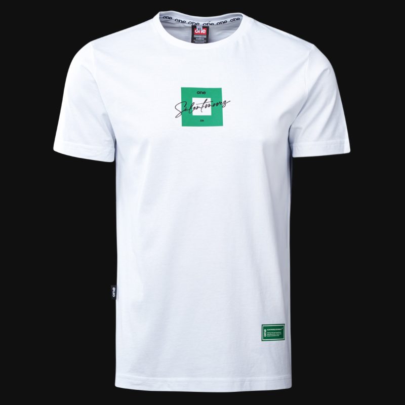 Herren Slim-Fit T-Shirt weiß - BGO
