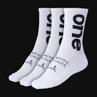 Herrensocken Bundle - Trio White