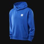Blauer Herren-Hoodie mit Kapuze - Urban Blue - 05