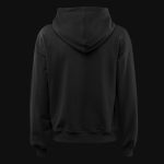 Damen Regular-Fit Fleece-Hoodie Schwarz mit Kapuze - Vector One - 04