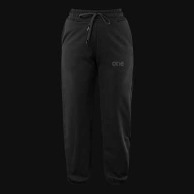 Damen-Regular-Fit-Jogginghose Schwarz - Stealth One