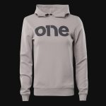 Damen Slim-Fit Fleece-Hoodie Grau mit Kapuze - Grey One - 03