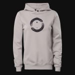 Damen Slim-Fit Fleece-Hoodie - Grey One