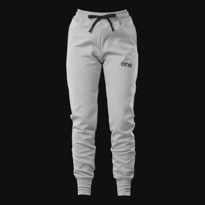 Damen-Slim-Fit-Jogginghose Grau - Grey One