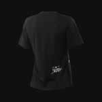 Damen T-Shirt Schwarz Silent Wings - 03