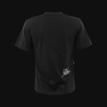 Damen T-Shirt Schwarz Silent Wings - 06