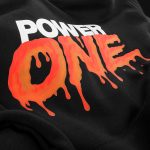 Herren Hoodie Schwarz mit Kapuze - Power One V.02 - 02