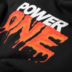 Herren Hoodie Schwarz mit Kapuze - Power One V.02 - 07