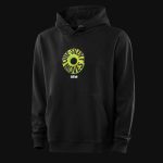Herren Hoodie Schwarz mit Kapuze - SMLR - 04