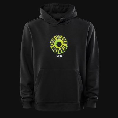 Herren Hoodie Schwarz mit Kapuze - SMLR