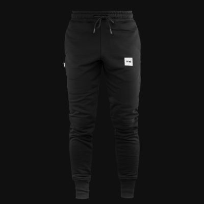 Herren Jogginghose Schwarz - Box One Cls