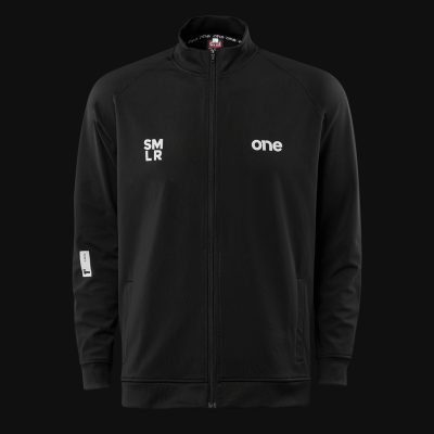 Herren-Sport-Hoodie mit Reißverschluss - Black Classics