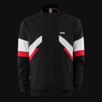 Herren-Sport-Hoodie mit Reißverschluss - Onyx Red