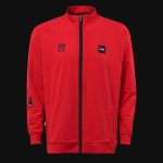 Herren-Sport-Hoodie mit Reißverschluss - Red Pulse