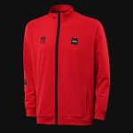 Herren-Sport-Hoodie mit Reißverschluss - Red Pulse - 03