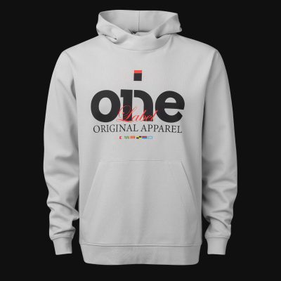 Herrensweatshirt aus Premium-Fleece mit Kapuze - Cloud One