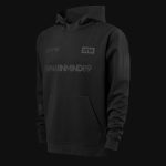 Herrensweatshirt aus Premium-Fleece mit Kapuze - Stealth Black - 03