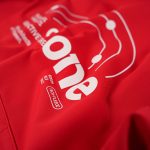 Roter Herren-Sport-Hoodie mit Kapuze - Red Pulse - 02