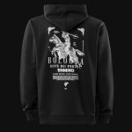 Schwarzer Herren-Hoodie mit Kapuze - BLG One