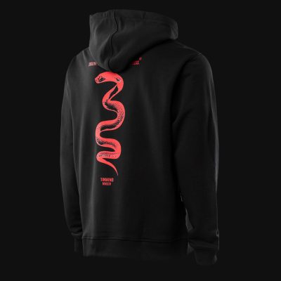 Schwarzer Herren-Hoodie mit Kapuze - SNK One