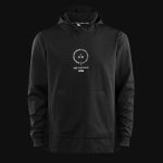 Schwarzer Herren-Sport-Hoodie mit Kapuze - One Active