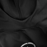 Schwarzer Herren-Sport-Hoodie mit Kapuze - One Active - 05