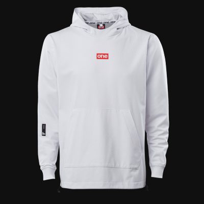 Weißer Herren-Sport-Hoodie - Classic White