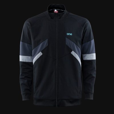 Herren-Sport-Hoodie mit Reißverschluss - Neon Silver