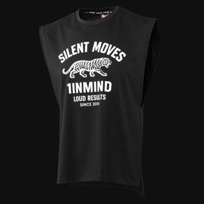 Herren Muskelshirt Schwarz - TSM