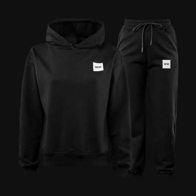 Damen Regular-Fit Freizeitanzug Black Classics