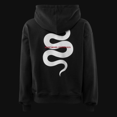 Damen Regular-Fit Hoodie Schwarz - SNK One