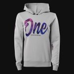 Damen Slim-Fit Fleece-Hoodie Grau mit Kapuze - Special One