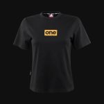 Damen T-Shirt schwarz Regular Fit - WSO - 03