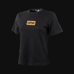 Damen T-Shirt schwarz Regular Fit - WSO - 08