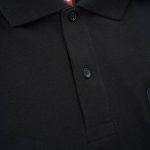 Herren Poloshirt schwarz - Classic One - 03