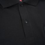Herren Poloshirt schwarz - Stealth One - 03
