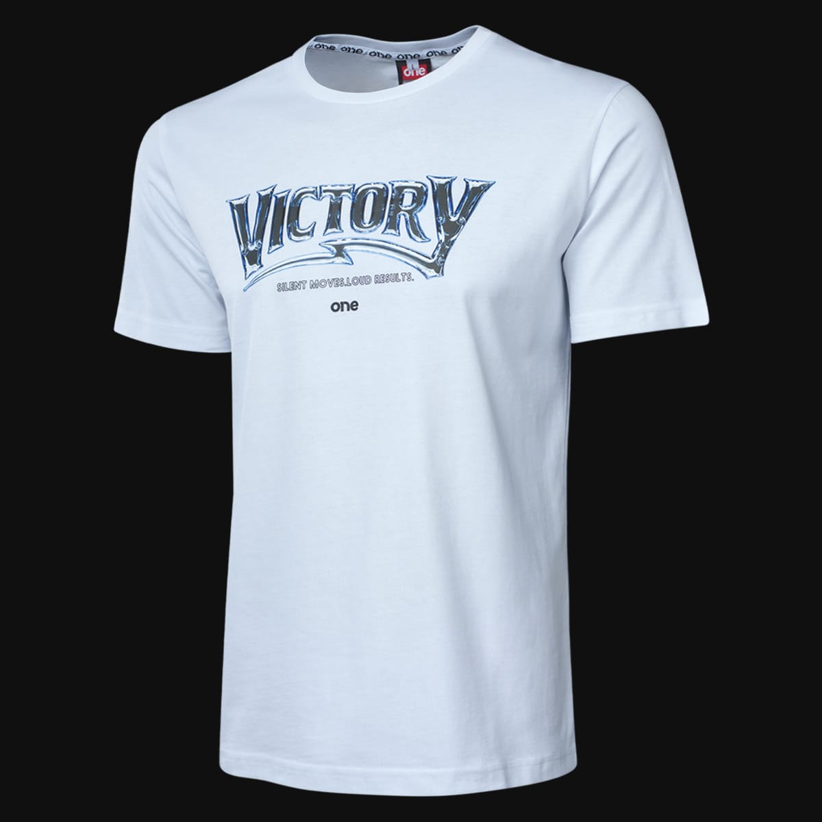 Herren Regular-Fit T-Shirt weiß - Victory Herren Regular-Fit T-Shirt weiß - Victory